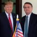 Bolsonaro avalia conversar com Donald Trump para falar sobre tarifaço